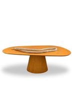 Mesa Oval Organica Em Freijo 140x90