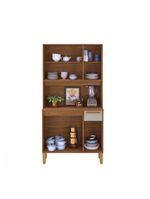 Cozinha Lagos 6 Portas 1 Gaveta Freijo Com Off White Indekes