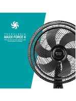 Ventilador De Coluna Air Maxx Force 6 160W AVTE450 110V