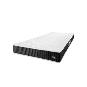Colchão Solteiro Espuma D33 New Millenium 88x188x19cm – Branco/Preto