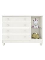 Cômoda Infantil Gran Selena Branco Brilho - Carolina