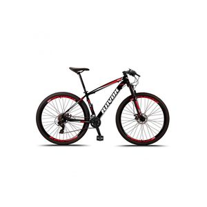 Bicicleta Alumínio Aro 29 Freio Hidraulico 24 Velocidades Cor:vermelho;tamanho:17
