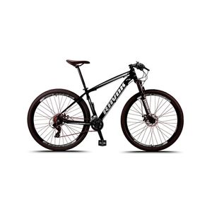 Bicicleta Alumínio Aro 29 Freio Hidraulico 24 Velocidades Cor:cinza;tamanho:19