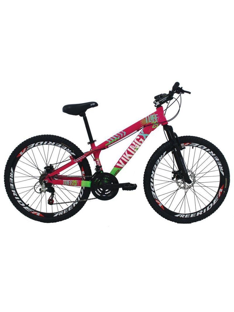 Bicicleta Tuff30 Freeride Aro 26 Freio a Disco Viking