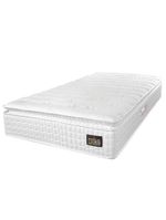 Colchão Solteiro Espuma D45 Lazio Pillow Top 88x188x24 cm Hellen – Branco