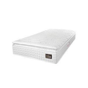 Colchão Solteiro Espuma D45 Lazio Pillow Top 88x188x24 cm Hellen – Branco