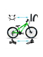 Bicicleta Viking Aro 26 Tuffx25/30 Vmaxx Freio Hidráulico 21v Verde Neon
