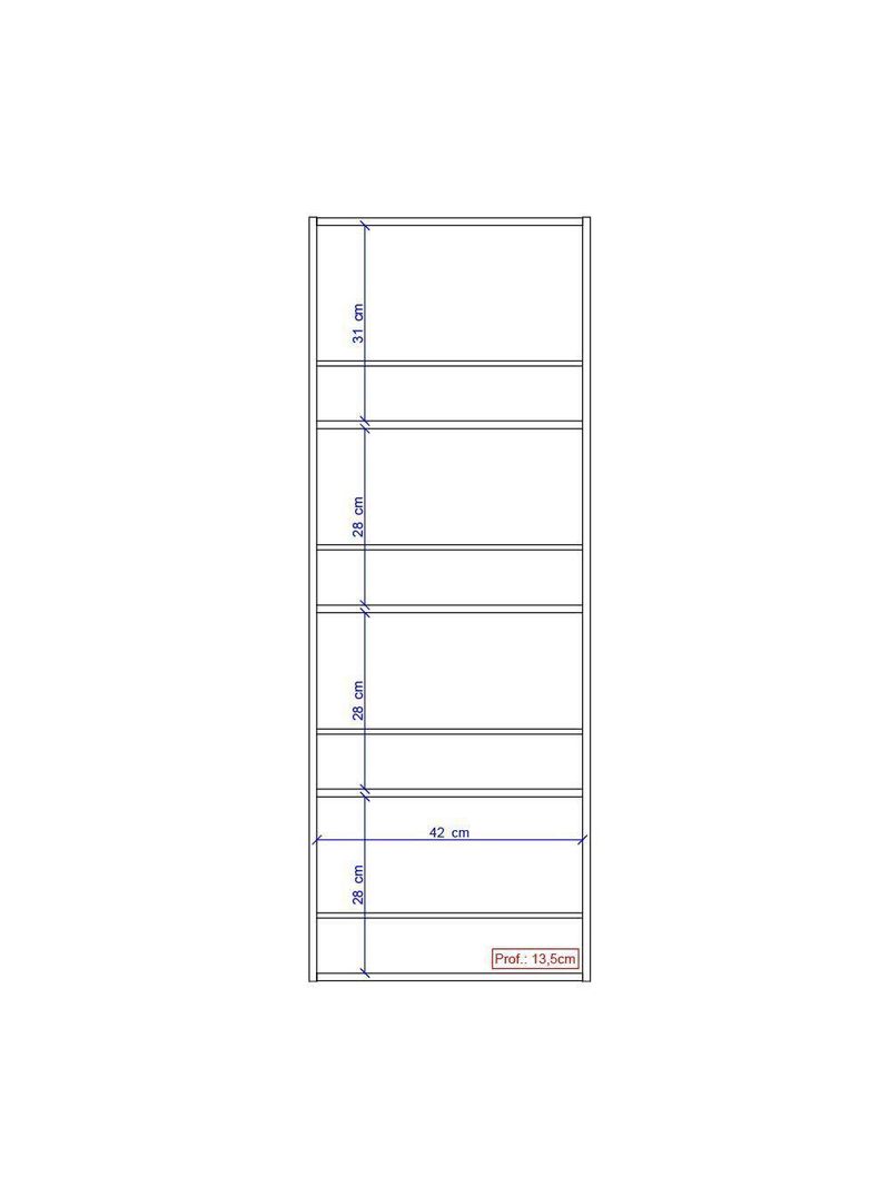 Armário Cozinha Utilitário 1 Porta Branco Carraro