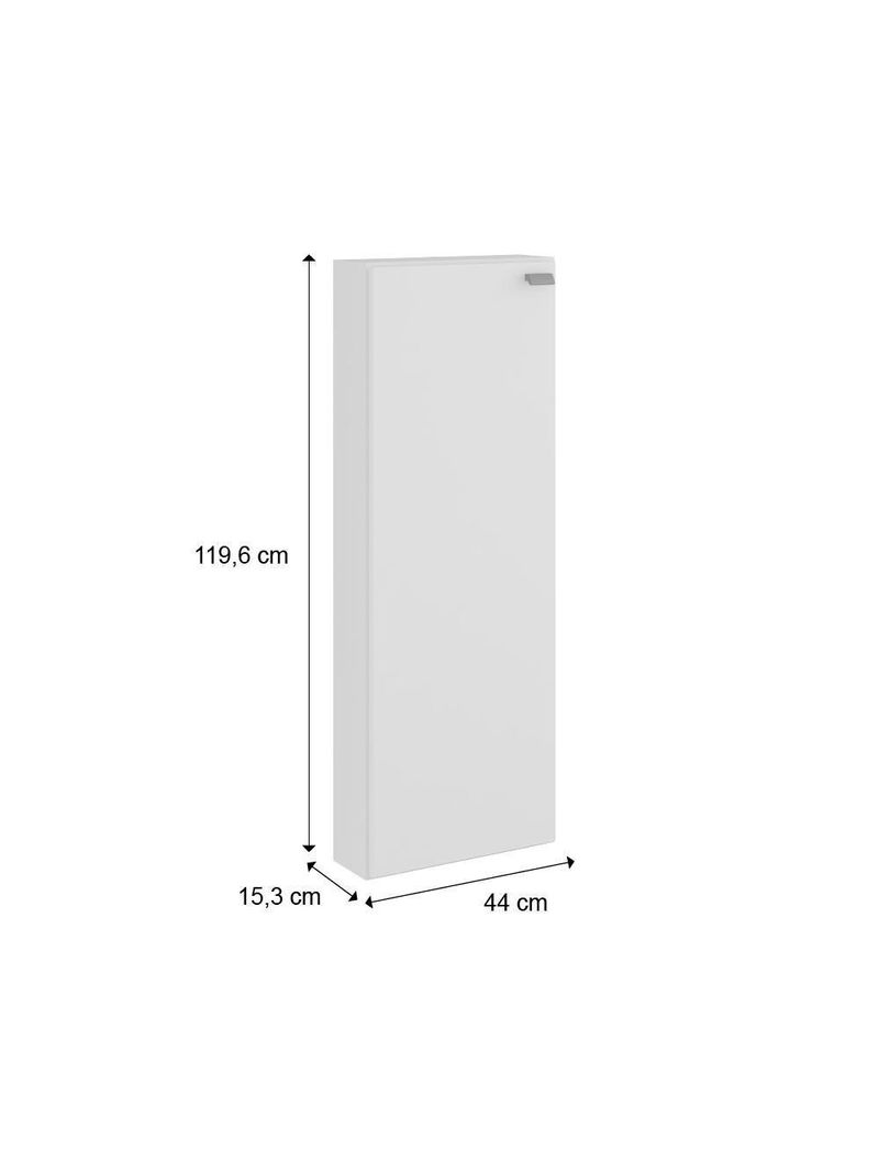 Armário Cozinha Utilitário 1 Porta Branco Carraro