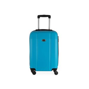 Mala de Viagem Grande em ABS IKA Continental Cadeado Embutido Rodas Giro 360º - Turqueza - G