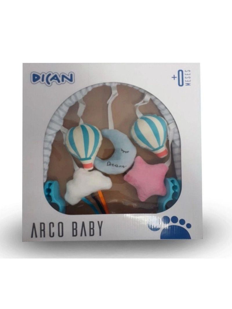 Arco Baby Dican 2553 Para Carrinho De Bebê E Berço Do Céu Estampado