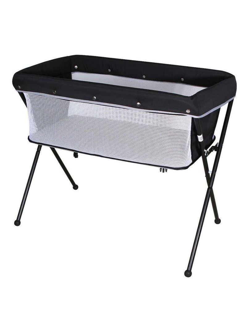 Berço Co-Leito Galzerano Bari Portátil para Bebês de até 9 kg - Preto