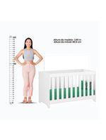 Conjunto Berço, Cômoda e Guarda-Roupa Ditália BBI-51, BB-120, BB-322