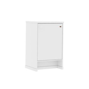 Aparador Balcão 1 Porta Tampo MDP 25mm Berlin - Vianossa - Branco