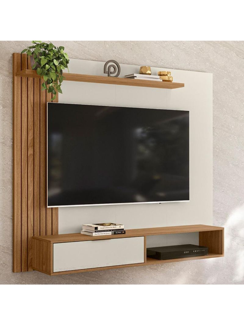 Painel Suspenso para TV 65 Polegadas 5450 Plla Nature Off White