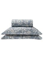 Cobre Leito Buettner Queen Microfibra Renove Estampado Paulina 3 Peças Azul