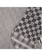 Cobre Leito Buettner Casal Microfibra Renove Estampado Austria 3 Peças Cinza