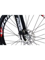 Bicicleta X TUFF25 Freeride Aro 26 Preto Rosa 21V Viking