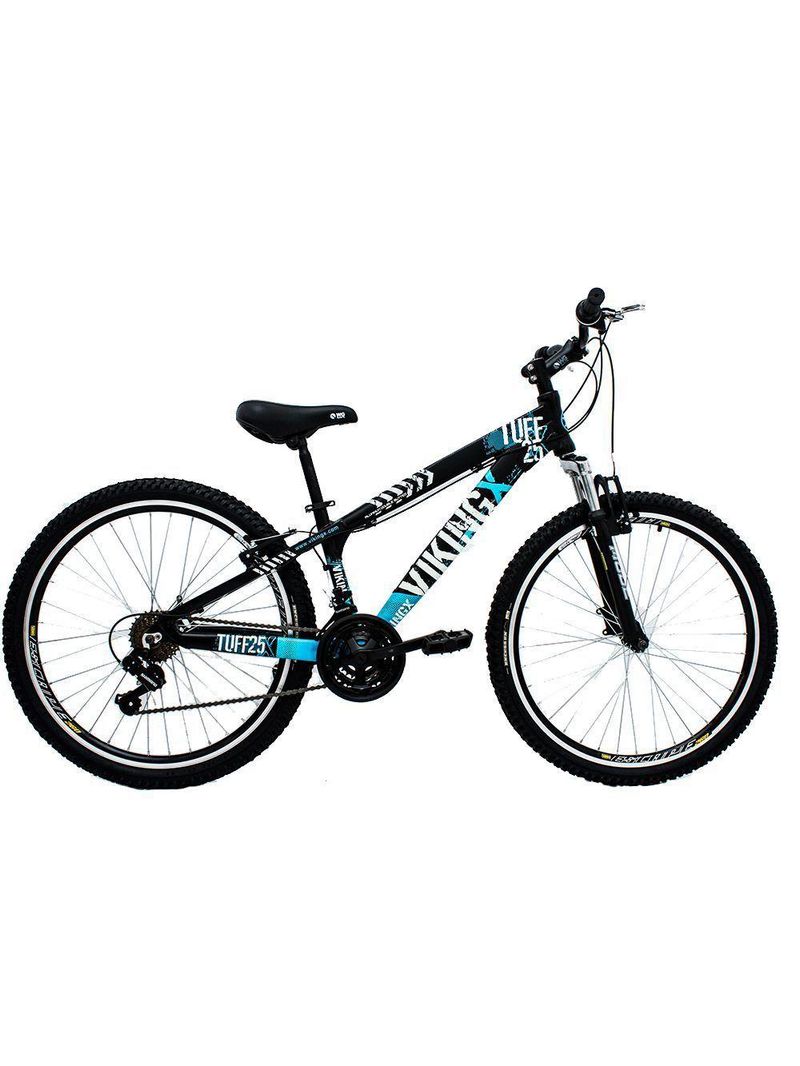 Bicicleta VikingX TUFF25 Freeride Aro 26 Preto Azul Vikingx
