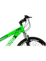 Bicicleta TUFF25 Freeride Aro 26 Verde Neon 21V VikingX