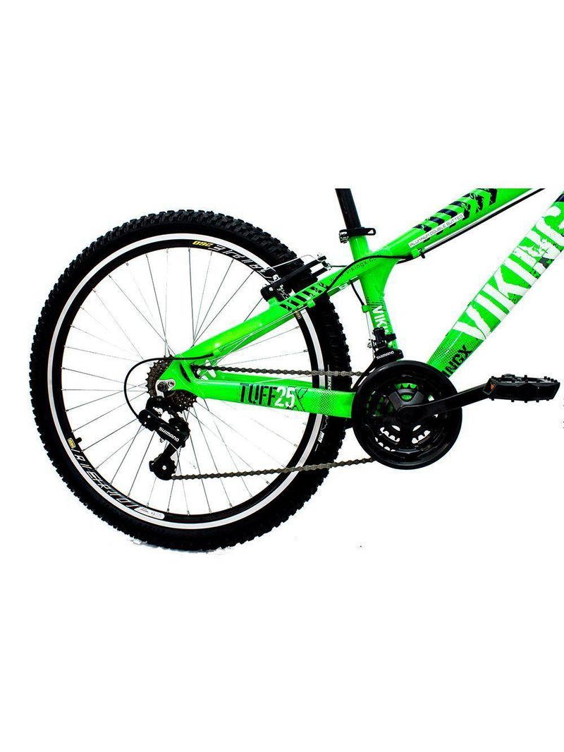 Bicicleta MTB Freeride Aro 26 21V Verde Viking X