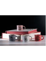 4 canecas de café wolff coffee lovers de cerâmica 60ml