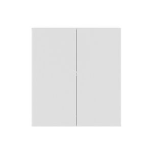 Armário Lavanderia com 2 Portas Multimóveis Branco