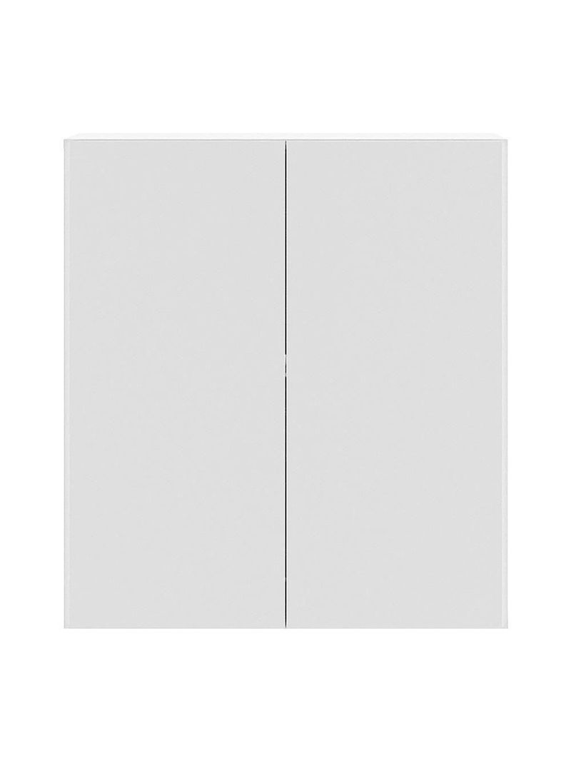 Armário Lavanderia com 2 Portas Multimóveis Branco