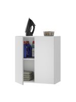 Armário Lavanderia com 2 Portas Multimóveis Branco