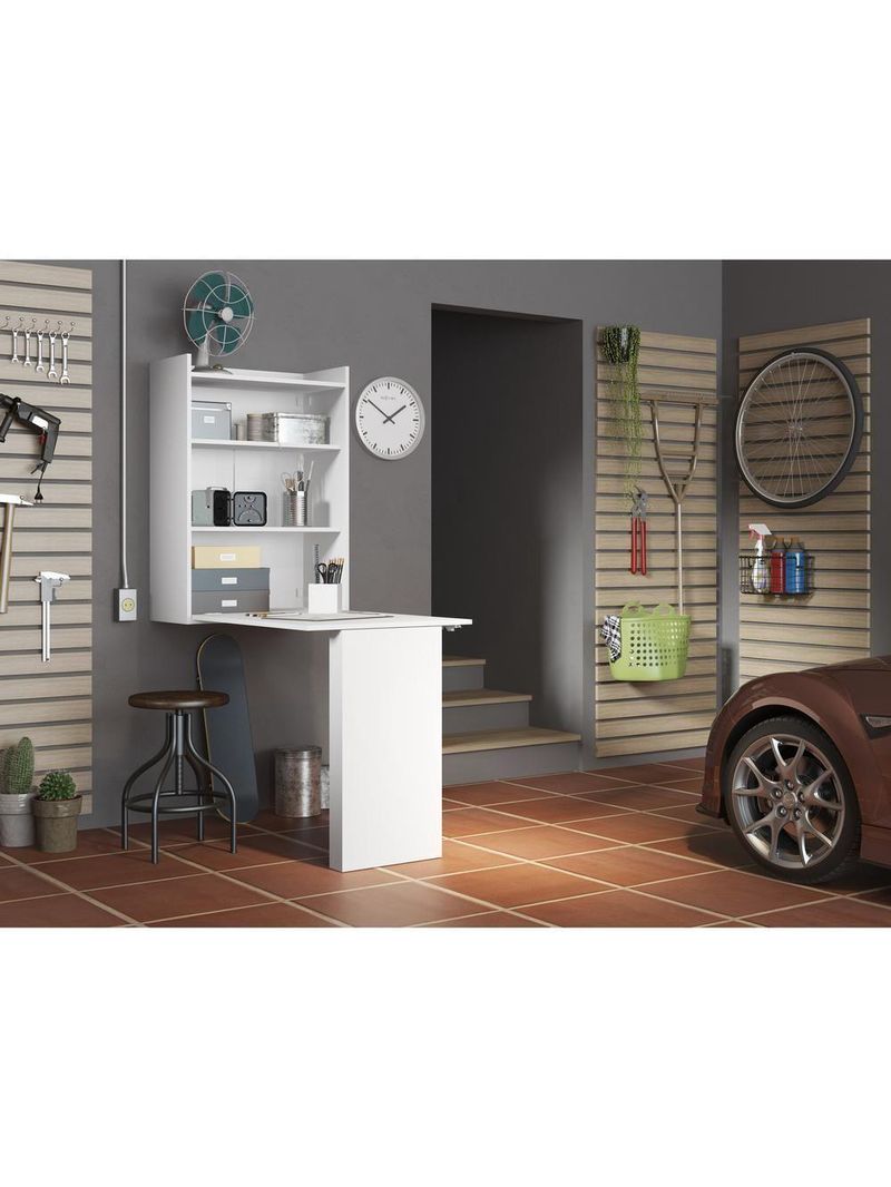 Mesa Dobrável com Armário FG5131 Branca