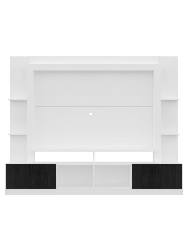 Rack Estante Painel Suporte Tv 65" Branco/Preto