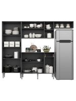 Cozinha Compacta com Armário e Balcão com Tampo Pequim