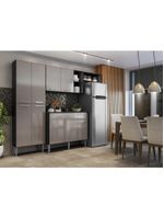 Cozinha Compacta com Armário e Balcão com Tampo Pequim