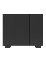 Sapateira 3 Portas Nina MP6019 Preta