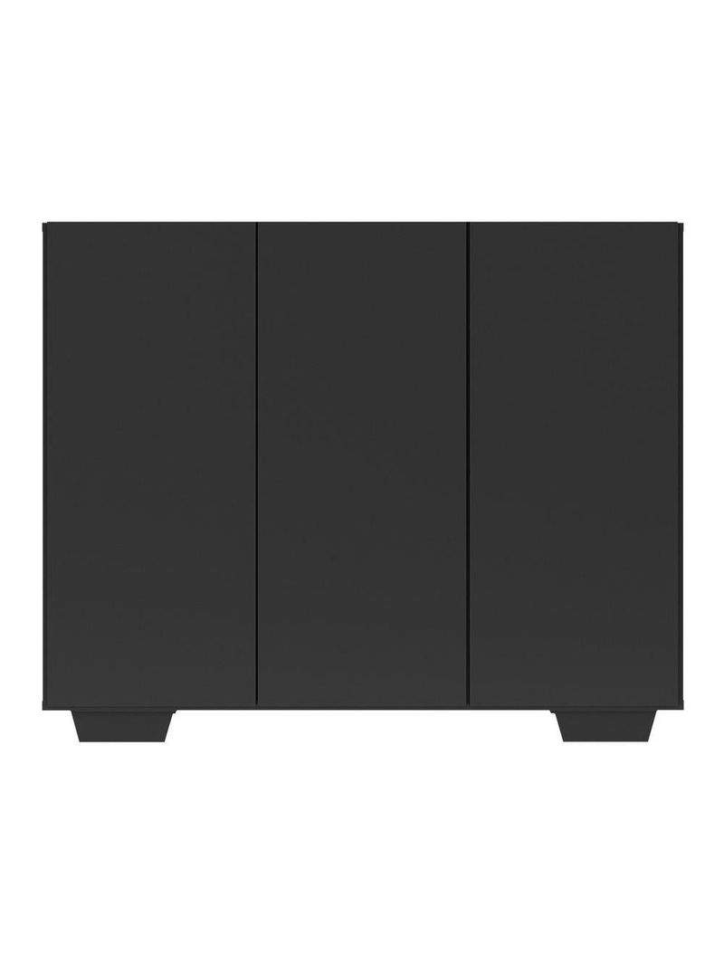 Sapateira 3 Portas Nina MP6019 Preta