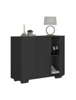 Sapateira 3 Portas Nina MP6019 Preta