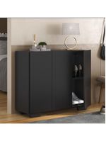 Sapateira 3 Portas Nina MP6019 Preta