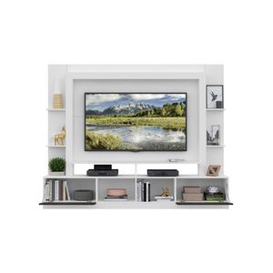 Rack Estante Painel Suporte Tv 65" Branco/Tenerife