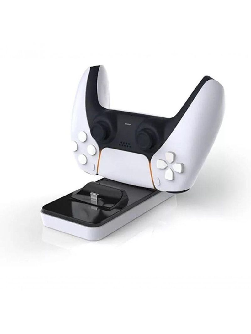 Base Carregadora Duplo De Mesa Para Controle Ps5 - Charging Dock Station