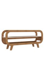 Rack Bancada Para Tv 42 Pol 122 Cm Mdf Cinamomo Off White Arly Cinamomo Off White