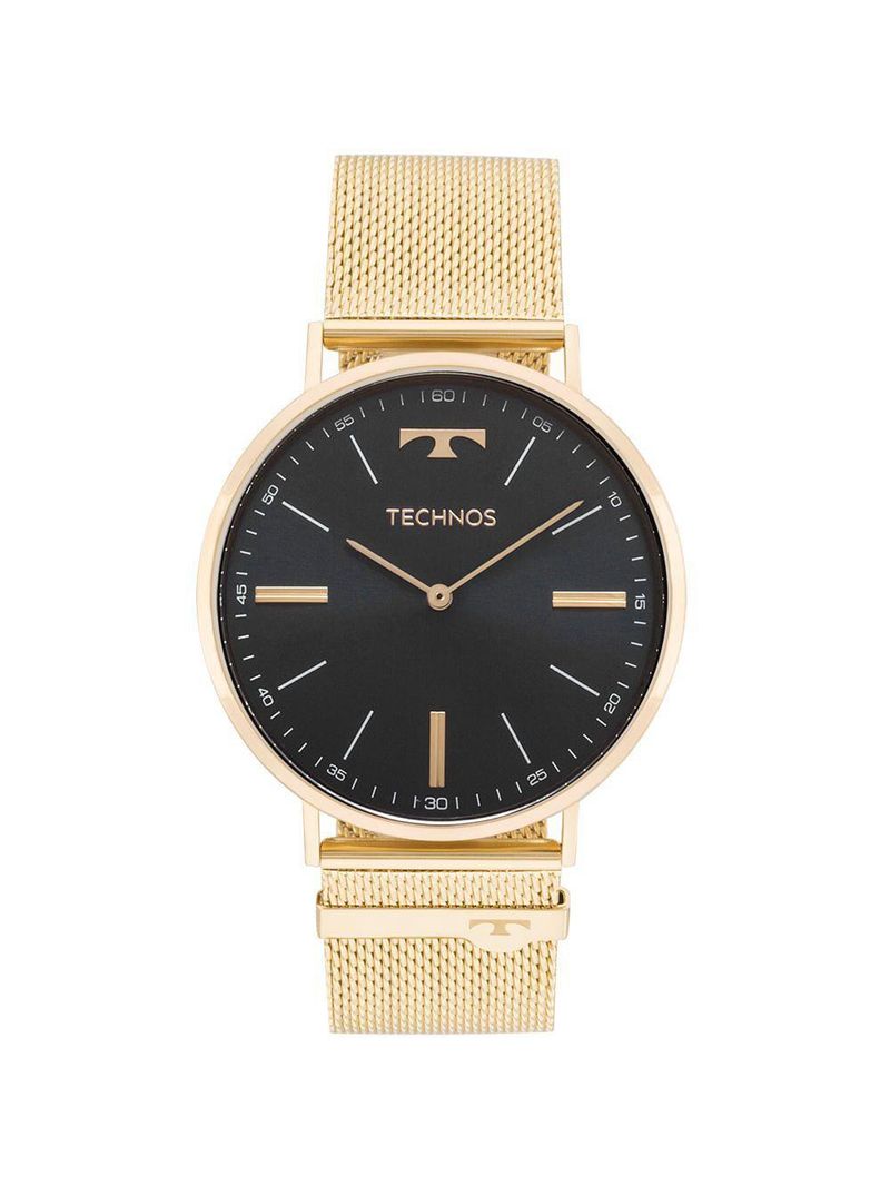 Relógio Technos Unissex Slim Dourado - 2025ltjs-4p 2025ltjs-4p