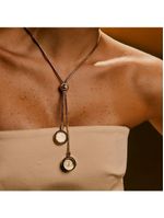 Colar Relógio Euro Feminino Unique Dourado - Eu2035ywu-4di Eu2035ywu-4di