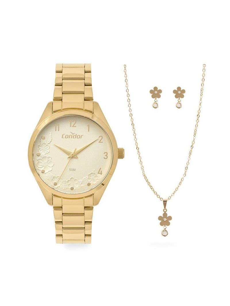 Kit Condor Feminino Mimos E Sutilezas Dourado - Co2036mxh/k4x Co2036mxh/k4x