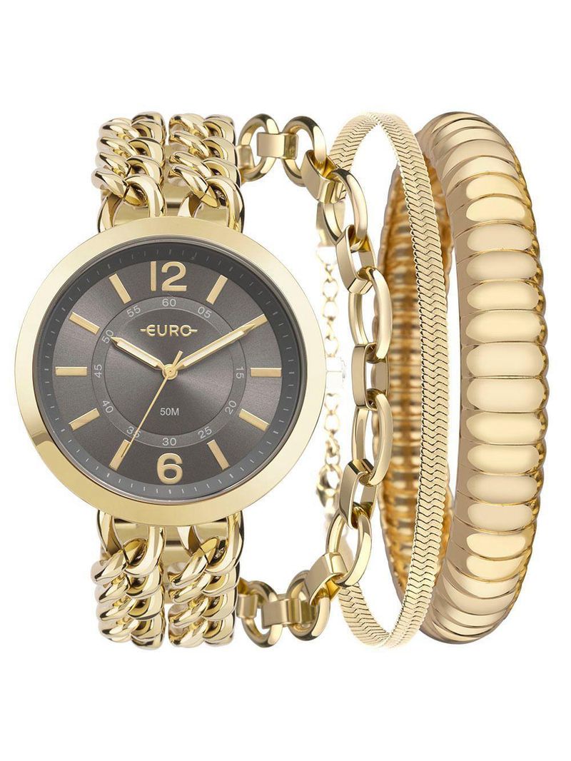 Kit Euro Feminino Soul Dourado - Eu2035yth-k4f Eu2035yth-k4f