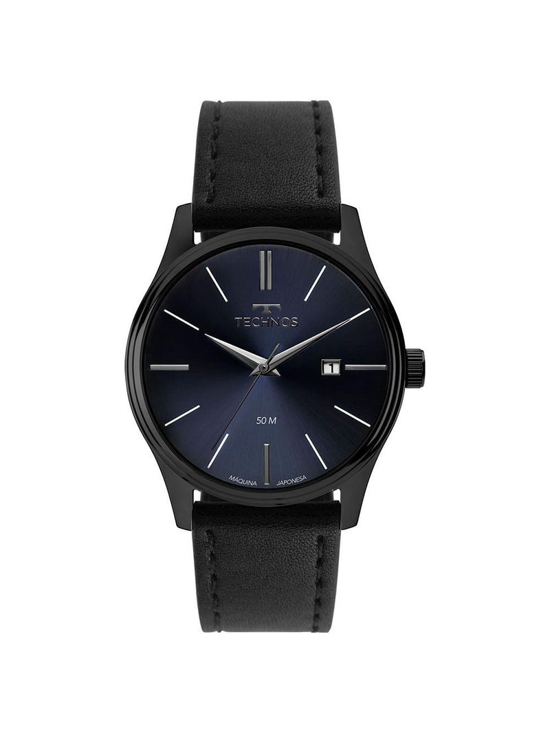 Relógio Technos Masculino Steel Preto - 2115txg/0a 2115txg/0a