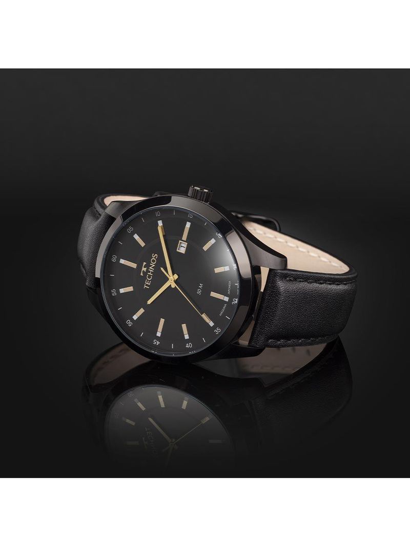 Relógio Technos Masculino Steel Preto - 2115nax-0p 2115nax-0p