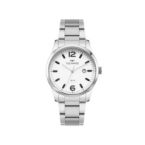 Relógio Technos Masculino Steel Prata - 2115tzu/1k