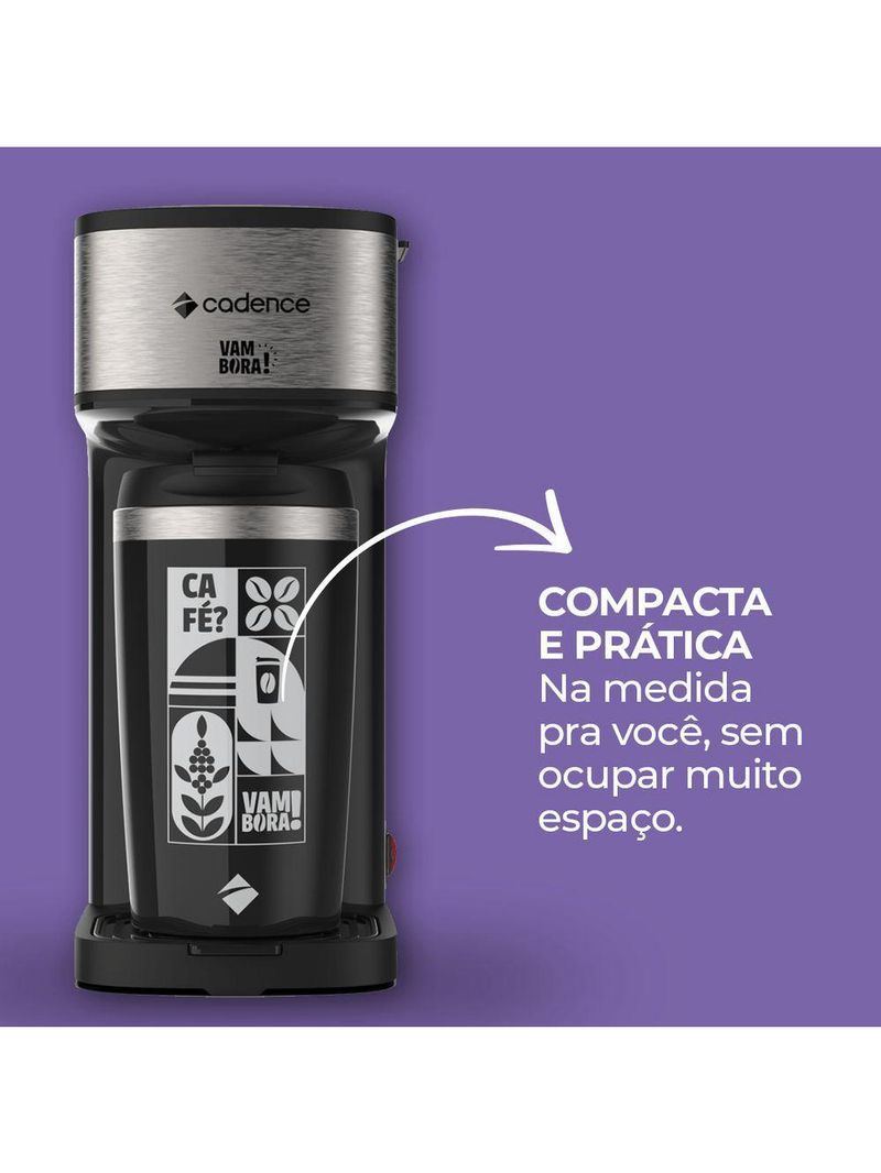 Kit Click Cadence - Sanduicheira E Cafeteira Vambora 220V