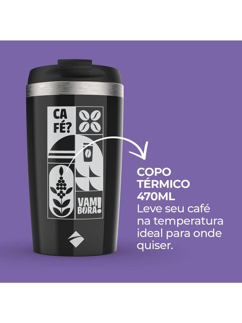 Kit Click Cadence - Sanduicheira E Cafeteira Vambora 220V