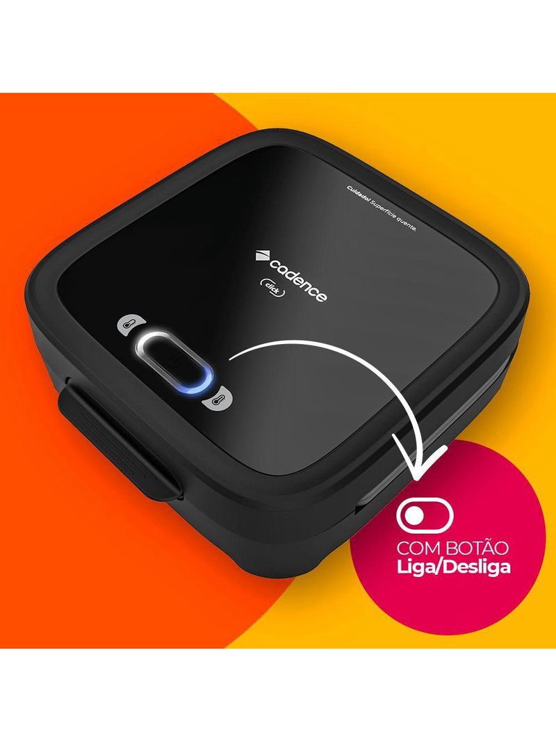 Kit Click Cadence - Sanduicheira E Cafeteira Vambora 220V